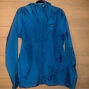 Patagonia Blue Raincoat